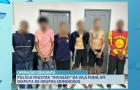 Polícia conduz 6 pessoas por porte ilegal de arma de fogo e associação criminosa