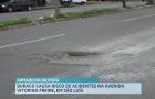 Buraco na Avenida Vitorino Freire preocupa moradores e motoristas
