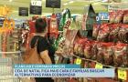 Com a proximidade do Natal, consumidores relatam aumento nos preços de alimentos