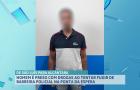 Homem é preso com drogas na Ponta da Espera ao tentar fugir de barreira policial
