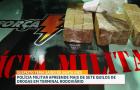 Polícia Militar apreende mais de 7kg de drogas em terminal rodoviário