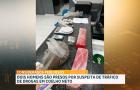 Dois homens são presos por suspeita de tráfico de drogas em Coelho Neto