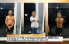 PM de folga é assaltado sob ameaça; equipe da PM localizam suspeitos e apreendem armas, em São Luís
