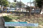 Moradores relatam abandono de praça no bairro Ipase de baixo, em São Luís