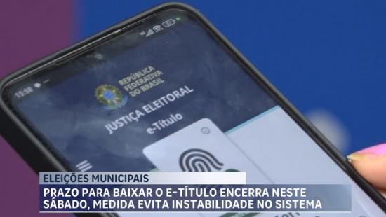 Eleitor precisa baixar e-Título até este sábado (5)