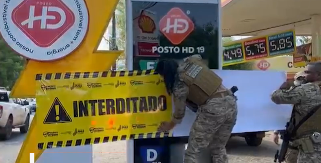 Quase 50 postos no MA, PI e TO são interditados por suspeita de lavagem de dinheiro