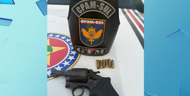 Homem é detido no Coroadinho por porte ilegal de arma de fogo