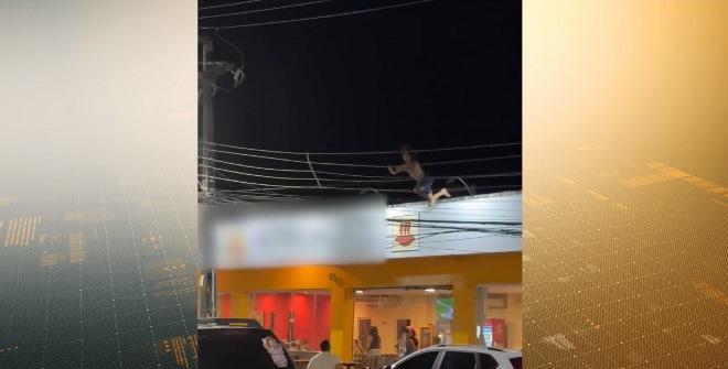 Homem se joga em fiação elétrica no bairro Cohatrac, em São Luís