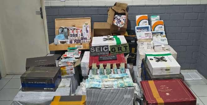 Polícia Civil combate venda ilegal de emagrecedores e lavagem de dinheiro no Maranhão